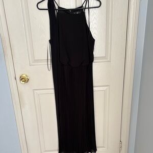 Sam Edelman Black Halter Slip Dress Cocktail